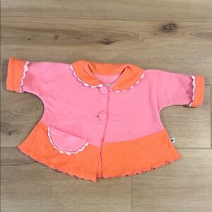 Corky & Company: Pink and Orange 6-12 Month Jacket